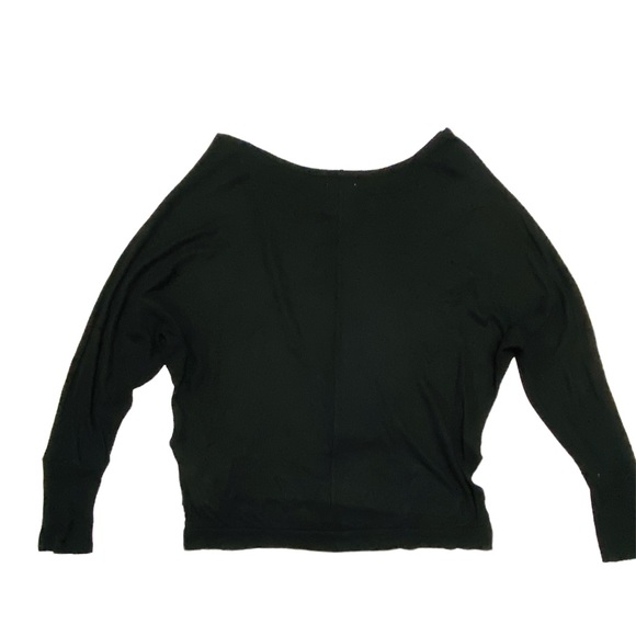 Chaser Slub Long Sleeve Black Shirt Size Small - Picture 2 of 6